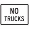 Brady Traffic Sign, 18" H, 24 in W, Aluminum, Rectangle, English, 115534 115534 - alternate 1